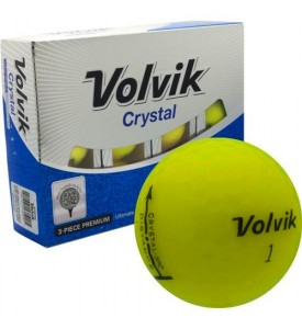 Volvik Crystal Golf Ball ( Yellow )