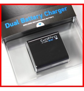 GoPro Dual Battery Charger + Battery100% Authentic for HERO4 AHBBP-401