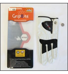Womens Golf Glove #1 GripBite All Weather Gloves Large (22) 3 Pairs $45