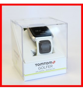 New TomTom Golf GPS Watch White / Green Money back guarantee Authorized Dealer 