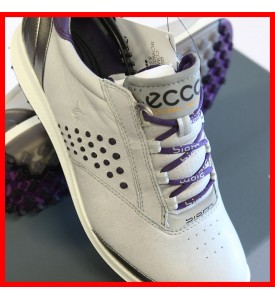 New ECCO Women's BIOM Hybrid 2 Golf Shoes CONCRETE / PURPLE  EU 36 37 38 $200