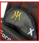 Miura Golf Magnetic Iron Headcover Full Set Authentic 11 Pc Black 3I~P/A/S/X 