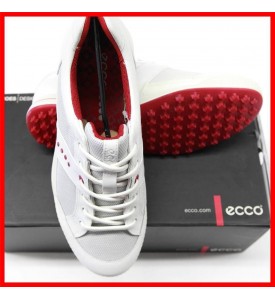 ECCO Mens Street Textile Golf Shoes White Brick  EU 40 US 6 - 6.5 $180